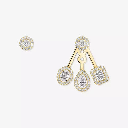 [Royal Jewellery] My Twin Trio  Diamond Earrings