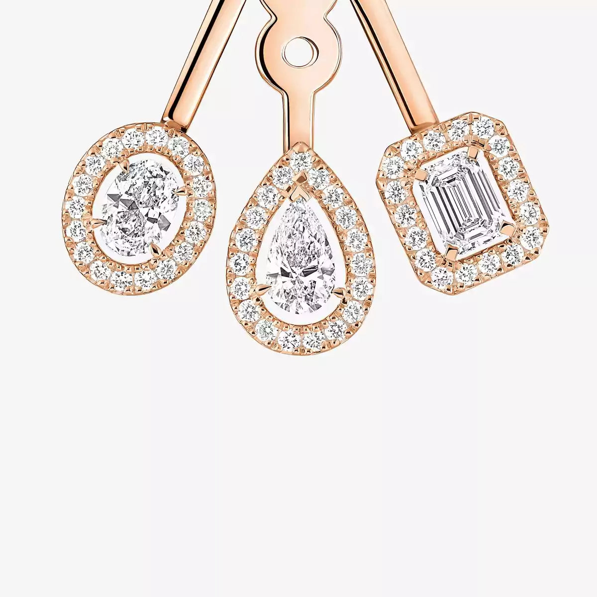 [Royal Jewellery] My Twin Trio  Diamond Earrings