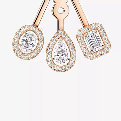 [Royal Jewellery] My Twin Trio  Diamond Earrings