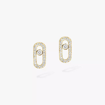 [Royal Jewellery]Move Uno Diamond Earrings