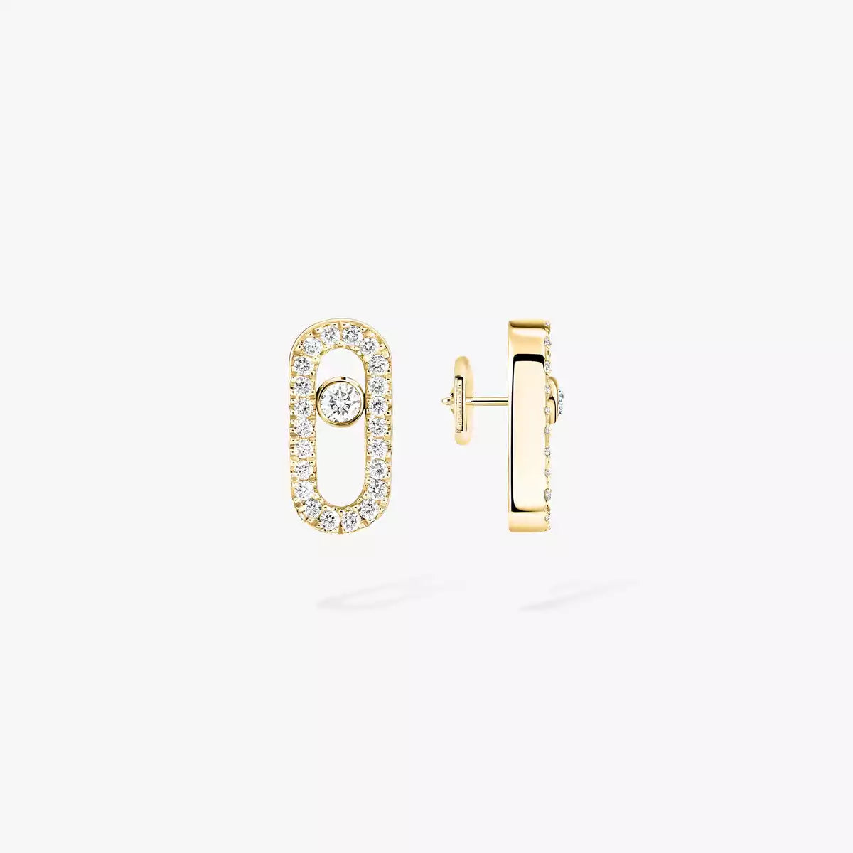[Royal Jewellery]Move Uno Diamond Earrings