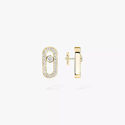 [Royal Jewellery]Move Uno Diamond Earrings