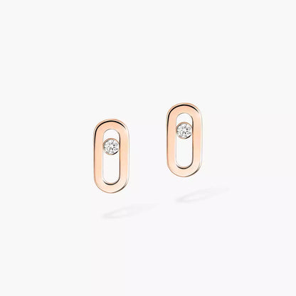 [Royal Jewellery]Move Uno Diamond Stud Earrings