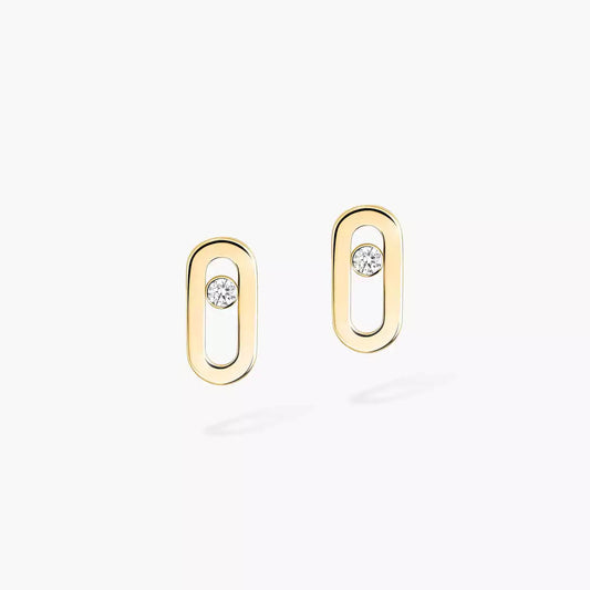 [Royal Jewellery]Move Uno Diamond Stud Earrings