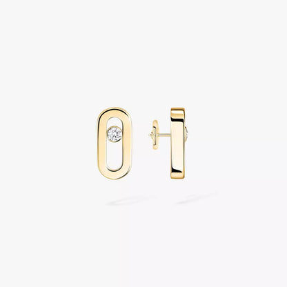 [Royal Jewellery]Move Uno Diamond Stud Earrings