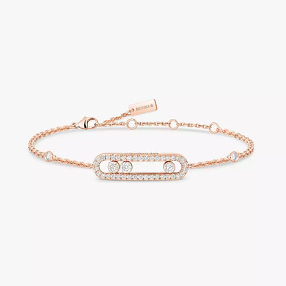 [Royal Jewellery]Pavé Baby Move Diamond Bracelet