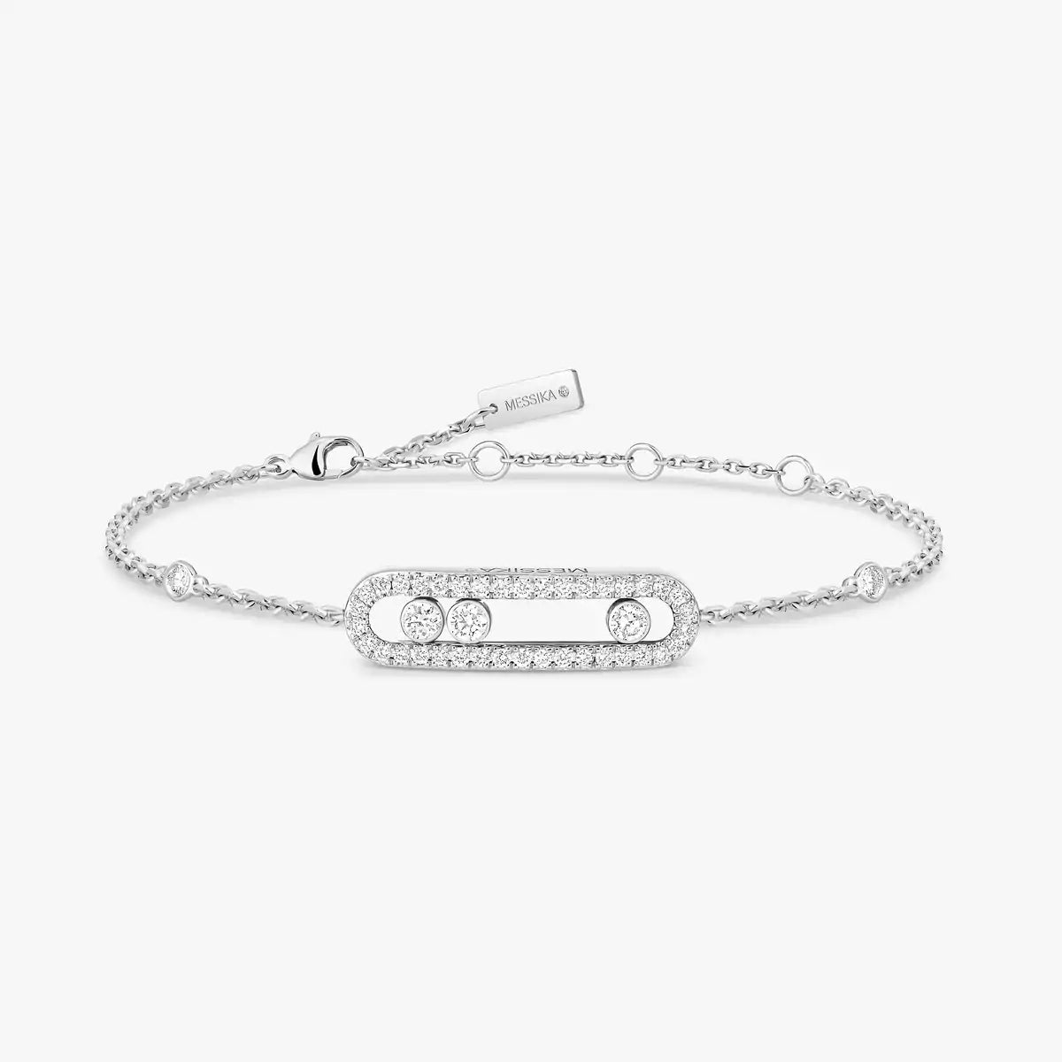 [Royal Jewellery]Pavé Baby Move Diamond Bracelet