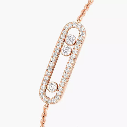 [Royal Jewellery]Pavé Baby Move Diamond Bracelet