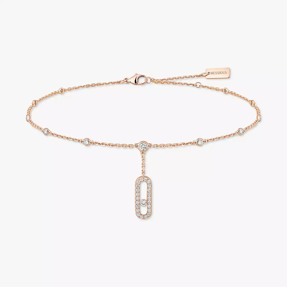 [Royal Jewellery] Move Uno pavé ankle bracelet