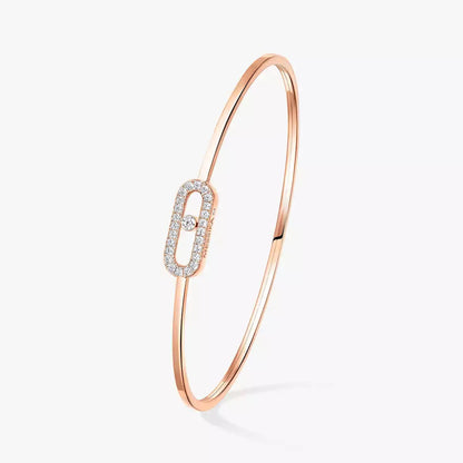 [Royal Jewellery]Move Uno pavé flex bangle medium