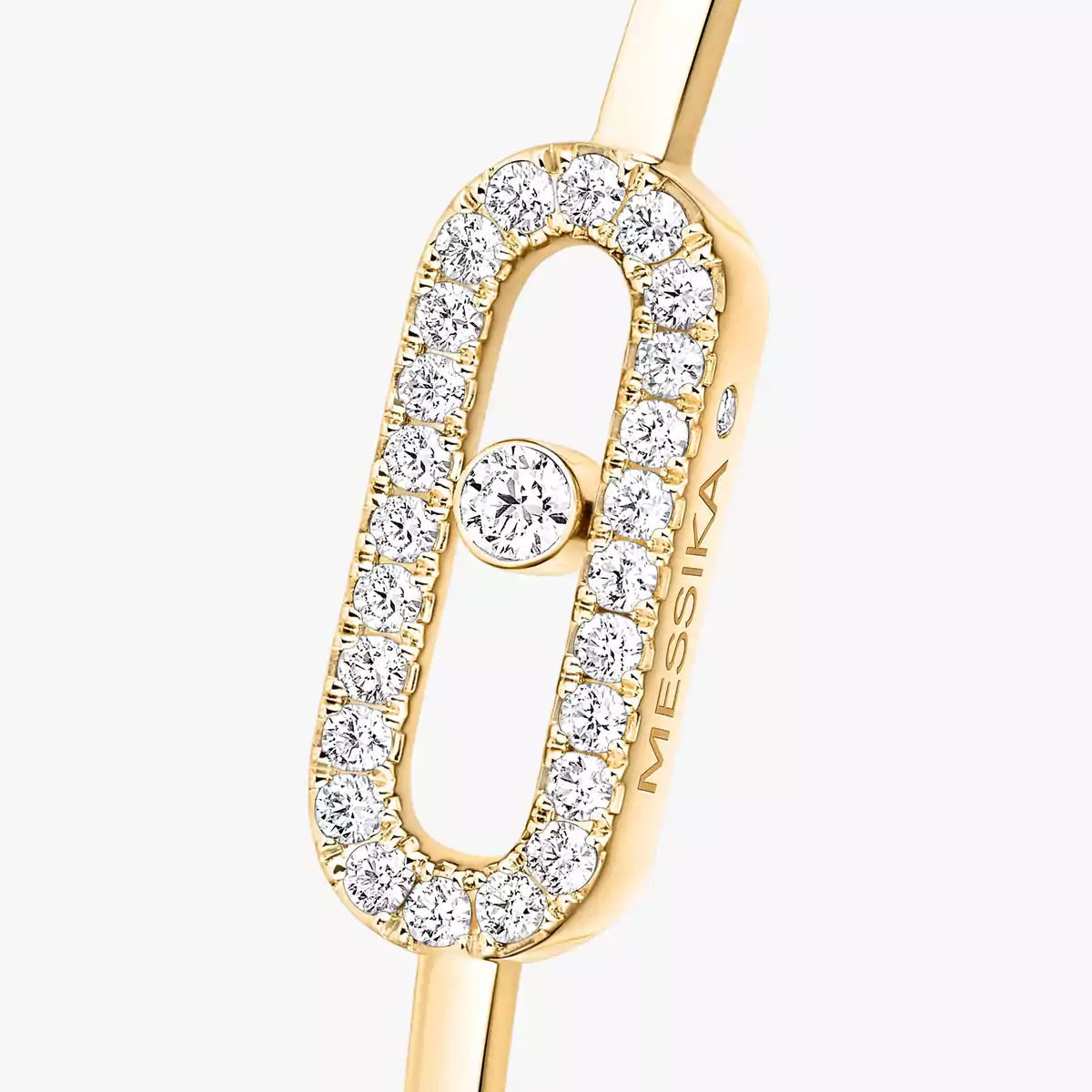 [Royal Jewellery]Move Uno pavé flex bangle medium