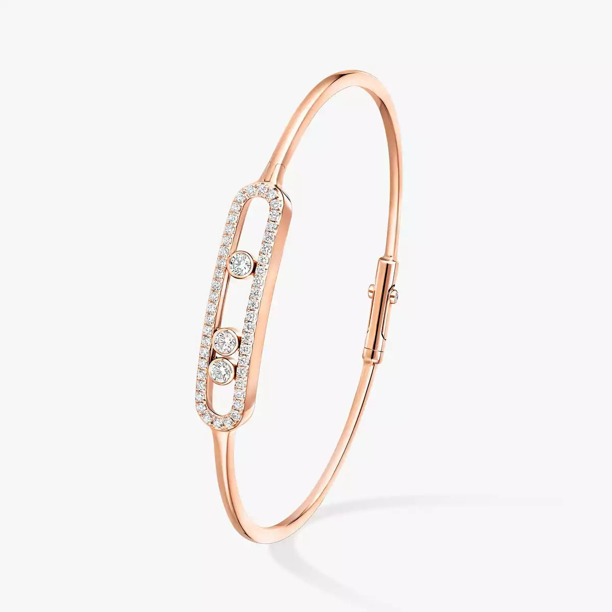 [Royal Jewellery]Move Pavé Diamond Bangle Bracelet M