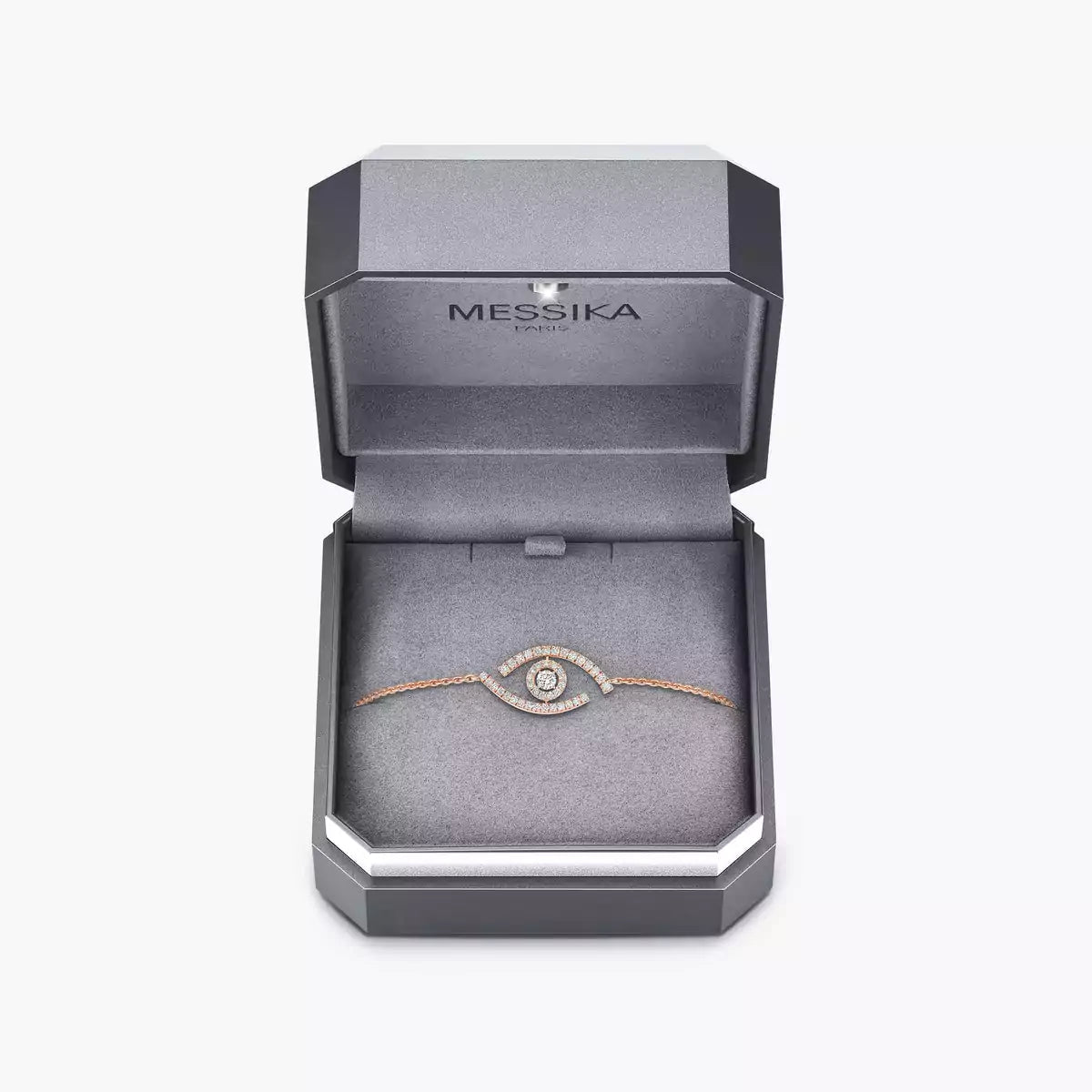 [Royal Jewellery]Lucky Eye Pave-Set Diamond Bracelet