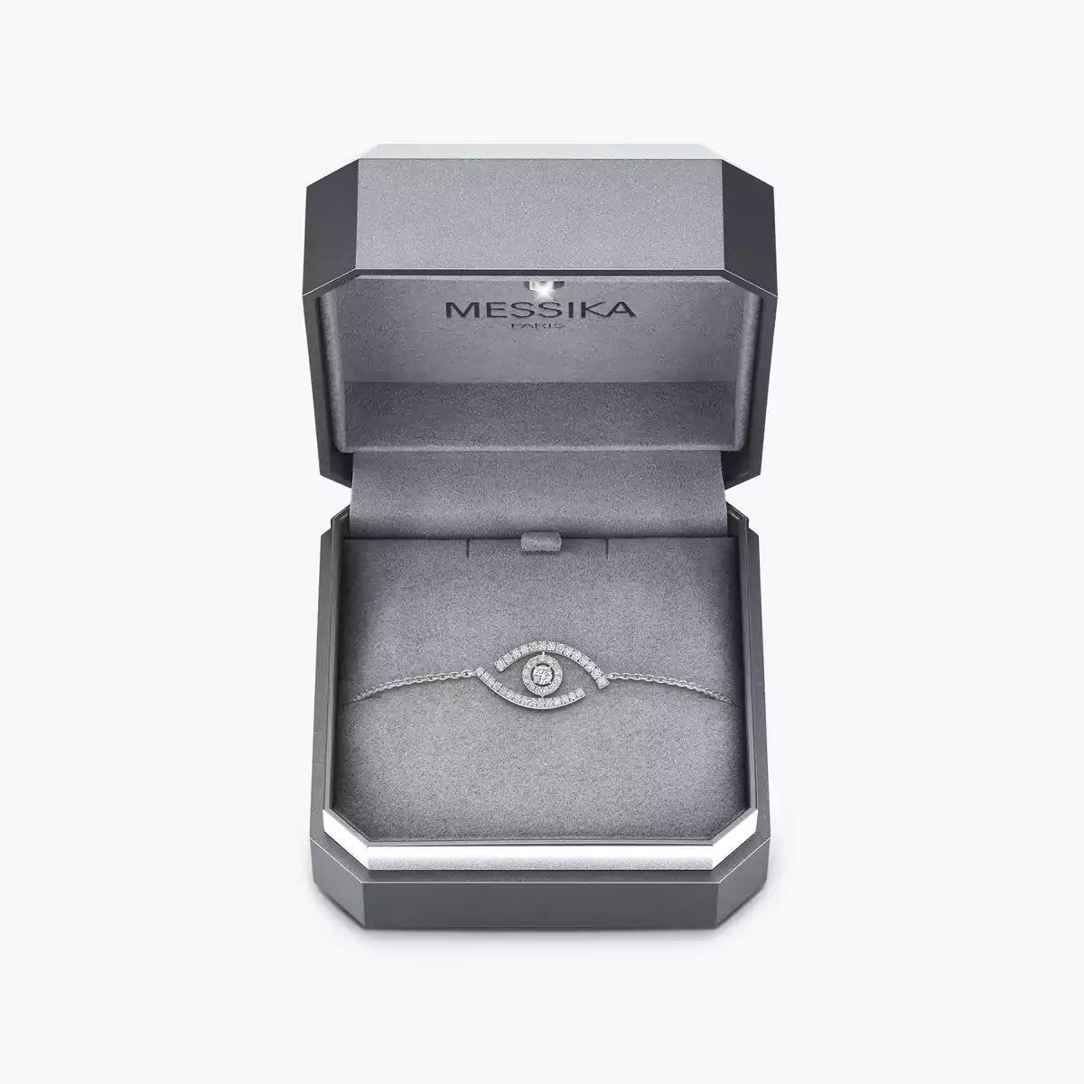 [Royal Jewellery]Lucky Eye Pave-Set Diamond Bracelet