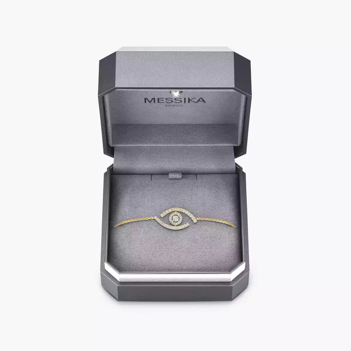 [Royal Jewellery]Lucky Eye Pave-Set Diamond Bracelet