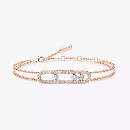 [Royal Jewellery] Move Classique pavé bracelet