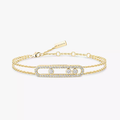 [Royal Jewellery] Move Classique pavé bracelet
