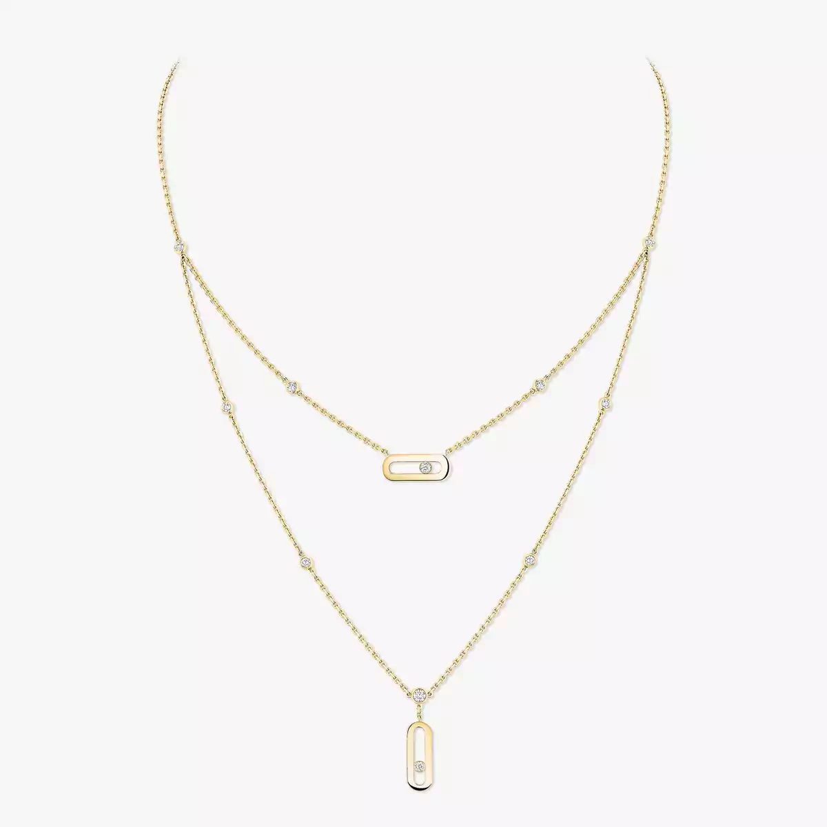 [Royal Jewellery] Move Uno Diamond Necklace