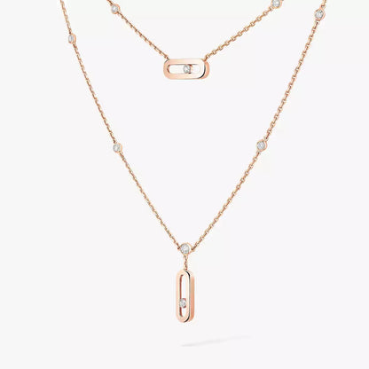 [Royal Jewellery] Move Uno Diamond Necklace