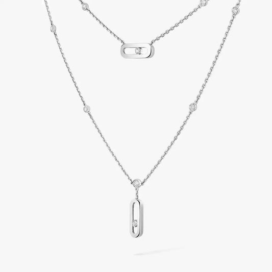 [Royal Jewellery] Move Uno Diamond Necklace