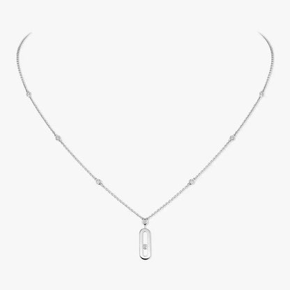 [Royal Jewellery] Move Uno Gold Diamond Long Necklace