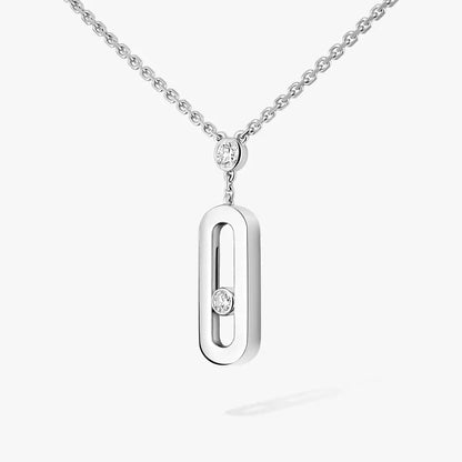 [Royal Jewellery] Move Uno Gold Diamond Long Necklace