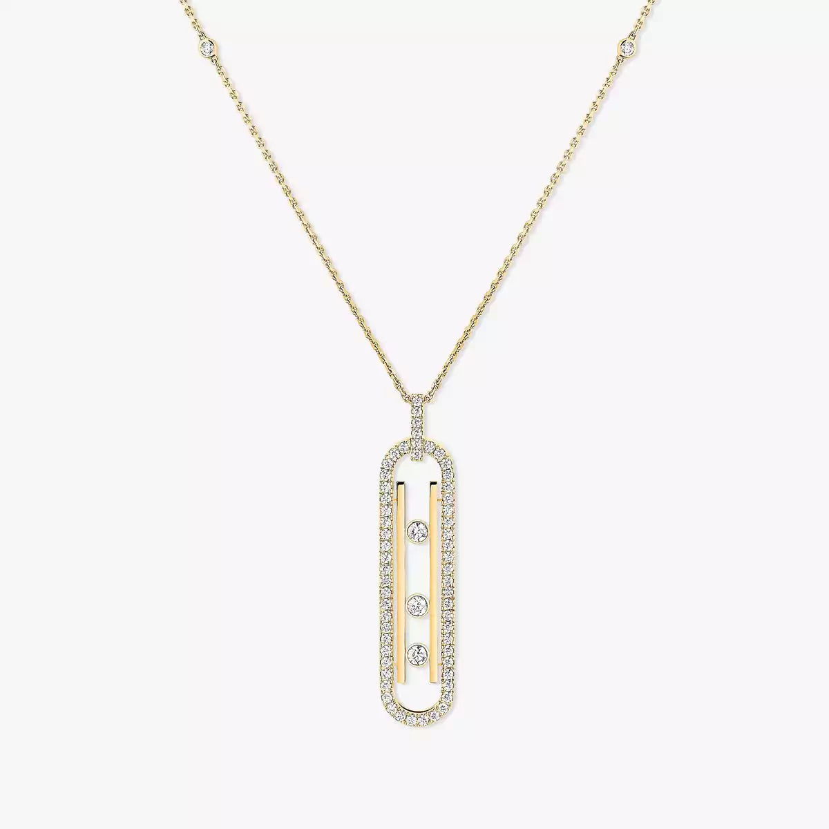 [Royal Jewellery]Diamond Necklace Move 10Th
