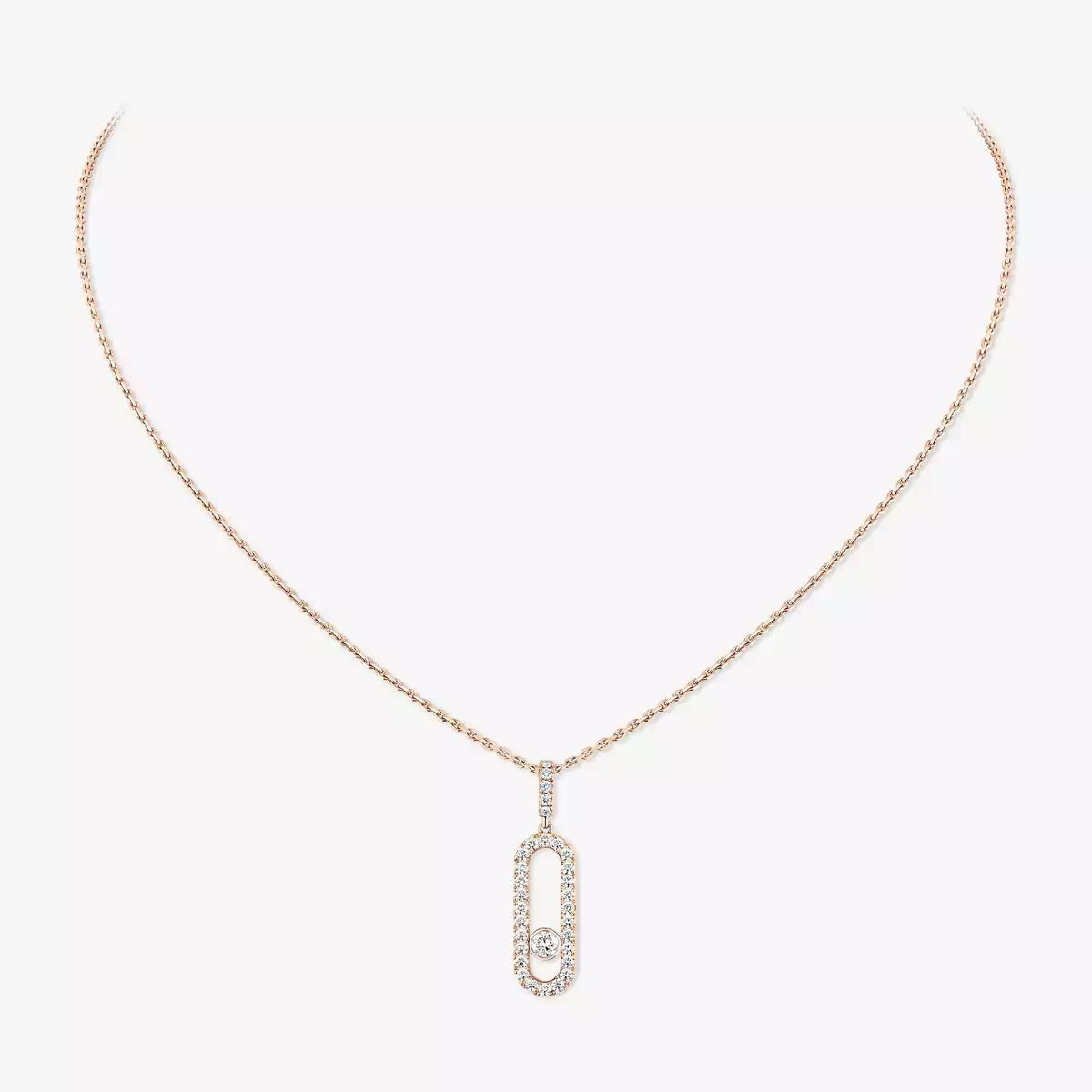 [Royal Jewellery]Move Uno Diamond Necklace in Rose Gold