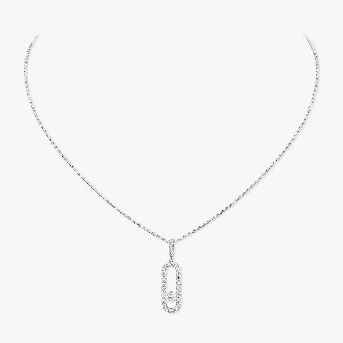 [Royal Jewellery]Move Uno Diamond Necklace in Rose Gold