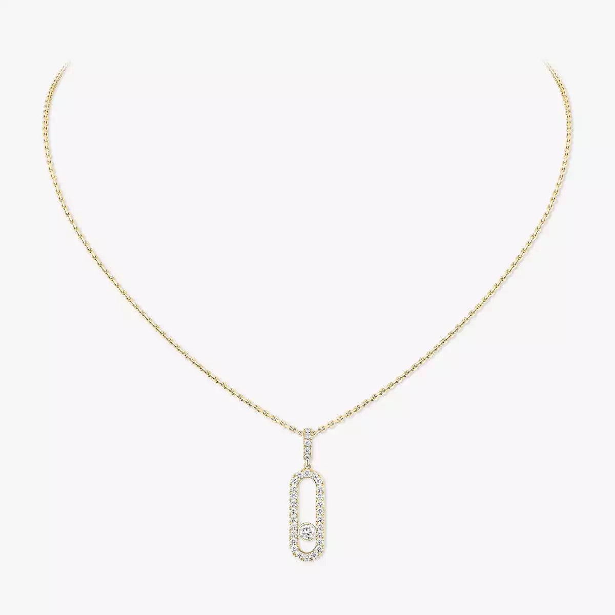 [Royal Jewellery]Move Uno Diamond Necklace in Rose Gold