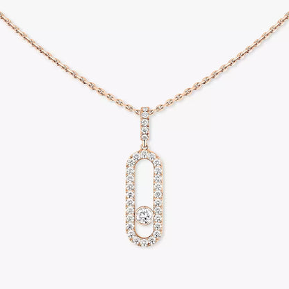 [Royal Jewellery]Move Uno Diamond Necklace in Rose Gold