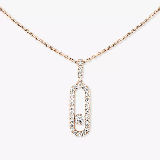 [Royal Jewellery]Move Uno Diamond Necklace in Rose Gold