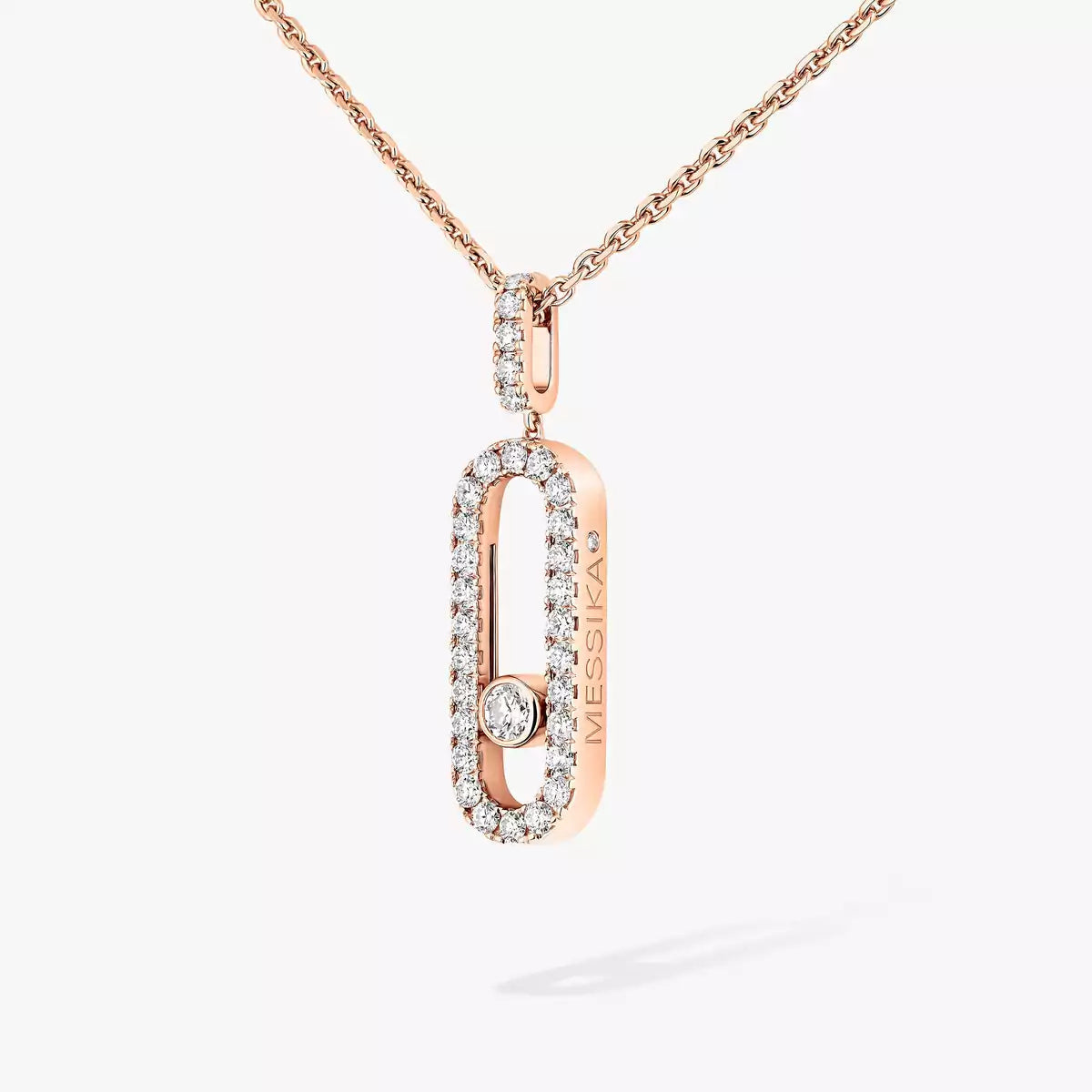 [Royal Jewellery]Move Uno Diamond Necklace in Rose Gold
