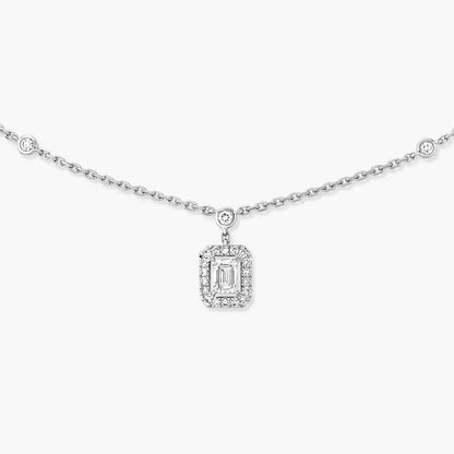 [Royal Jewellery]My Twin Diamond Necklace in Silver