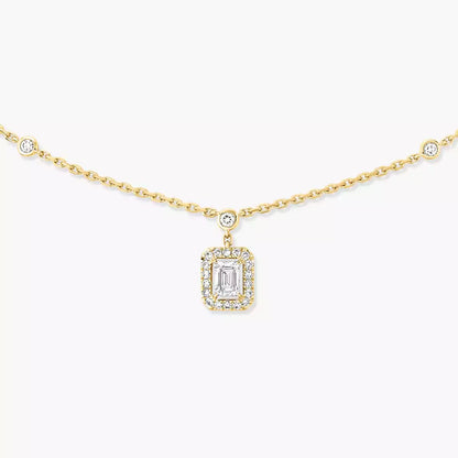 [Royal Jewellery]My Twin Diamond Necklace in Silver