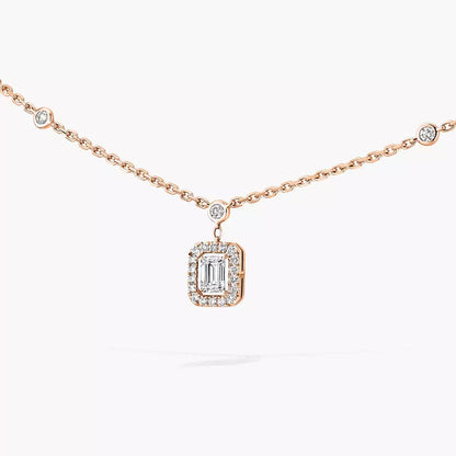 [Royal Jewellery]My Twin Diamond Necklace in Silver