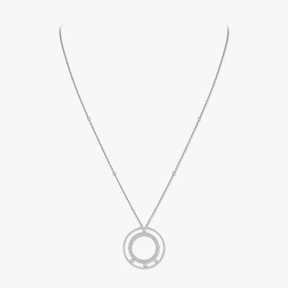 [Royal Jewellery]Move Romane Long Pave_-Set Diamond Necklace