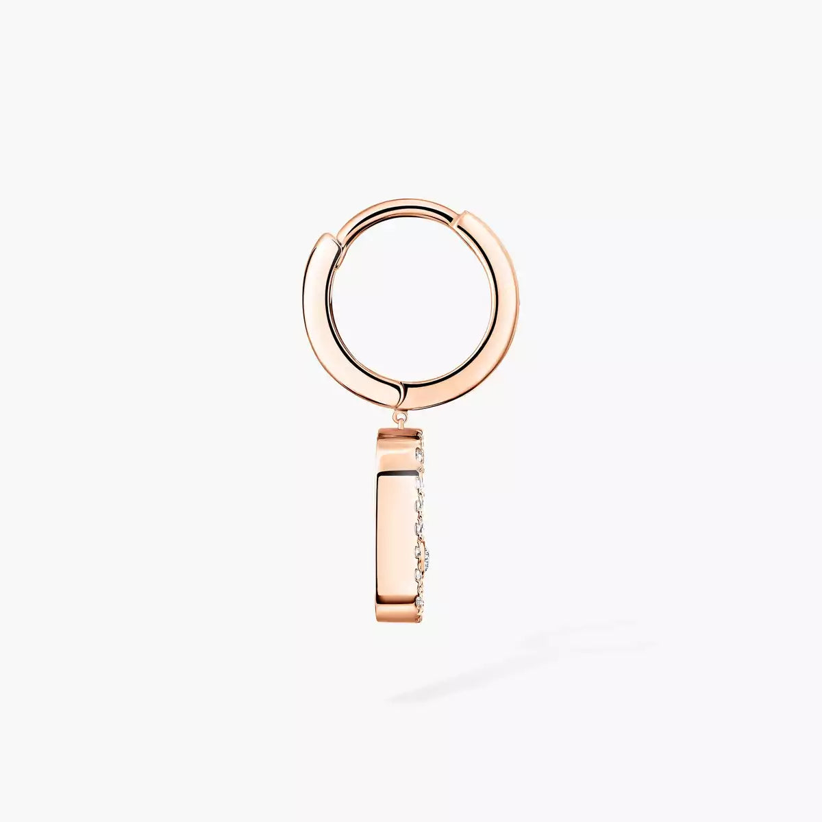 [Royal Jewellery]Move Uno Single Diamond Hoop Earring