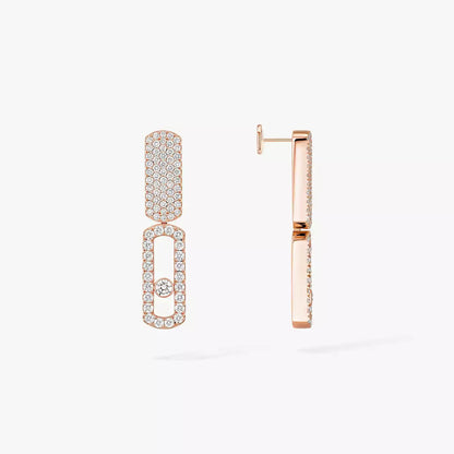 [Royal Jewellery]Imperial Move SM Diamond Earrings
