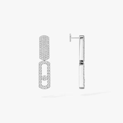 [Royal Jewellery]Imperial Move SM Diamond Earrings