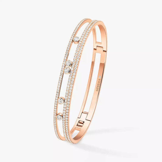 [Royal Jewellery]Move Romane pavé bangle