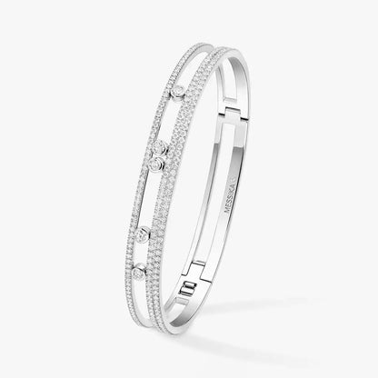 [Royal Jewellery]Move Romane pavé bangle