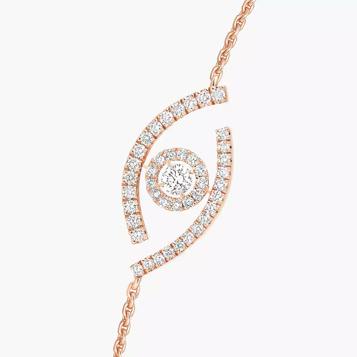 [Royal Jewellery]Lucky Eye Pave-Set Diamond Bracelet