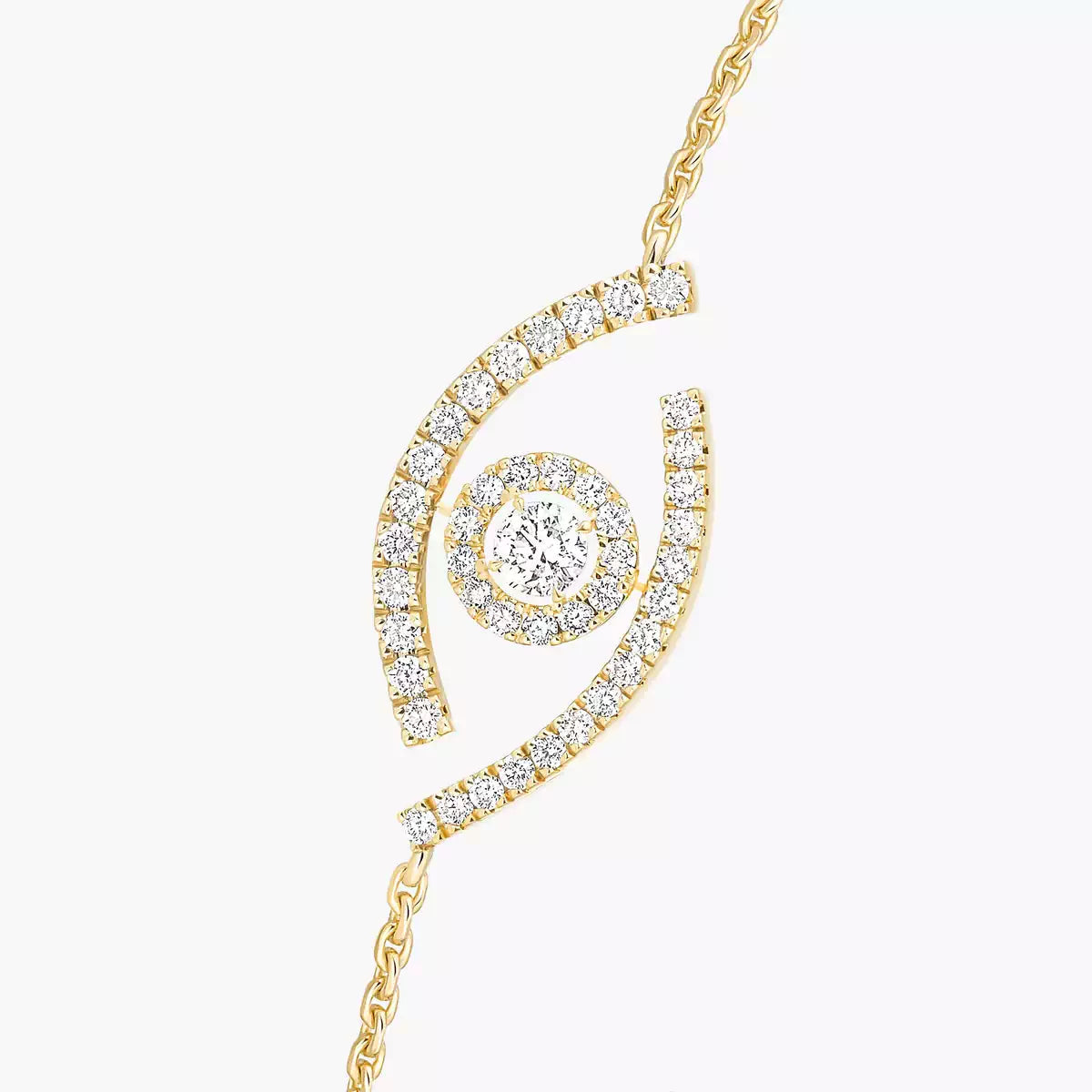 [Royal Jewellery]Lucky Eye Pave-Set Diamond Bracelet