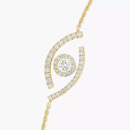 [Royal Jewellery]Lucky Eye Pave-Set Diamond Bracelet