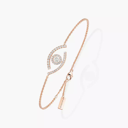[Royal Jewellery]Lucky Eye Pave-Set Diamond Bracelet