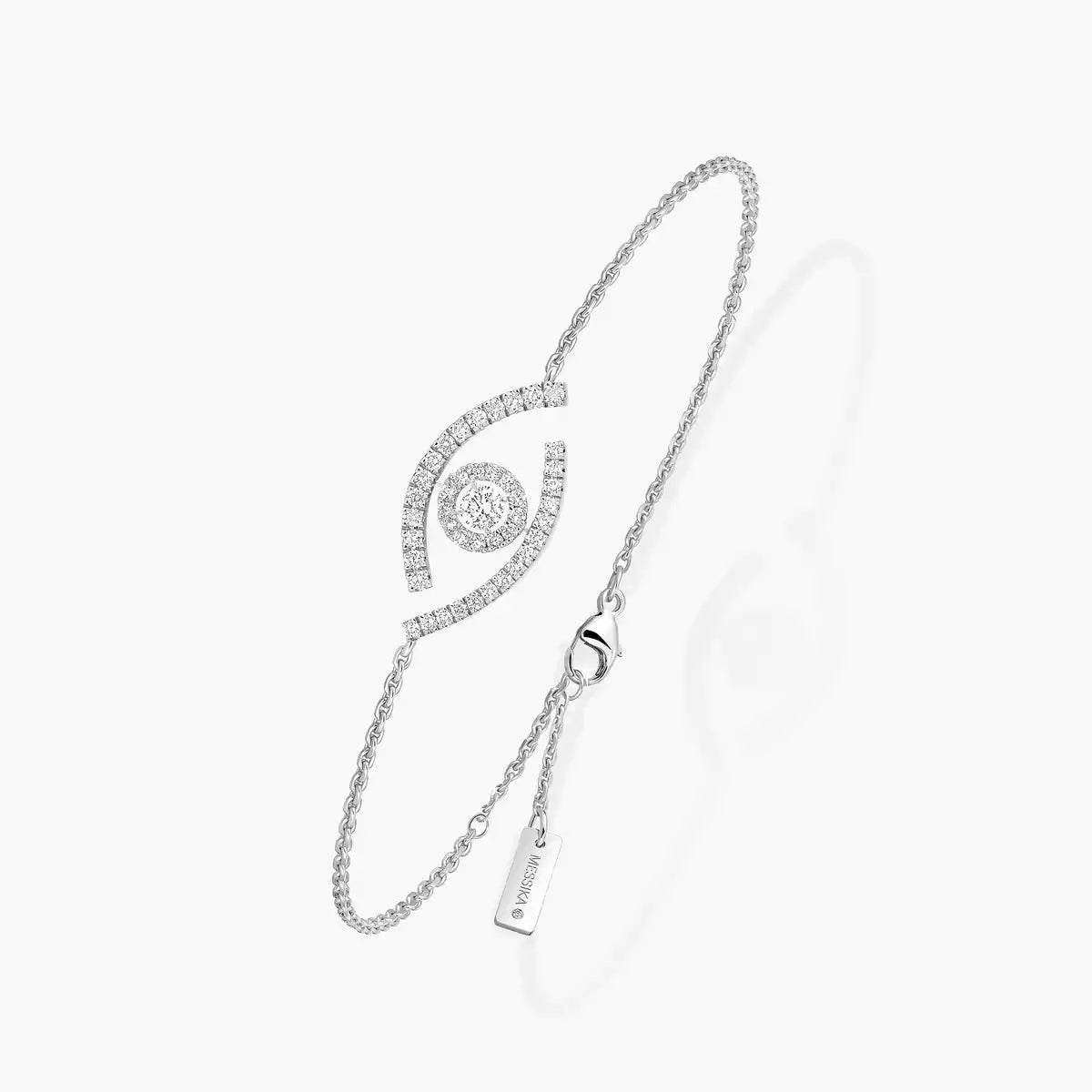[Royal Jewellery]Lucky Eye Pave-Set Diamond Bracelet