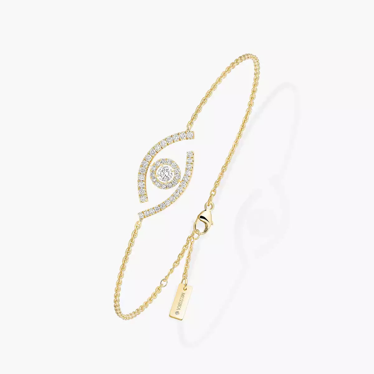 [Royal Jewellery]Lucky Eye Pave-Set Diamond Bracelet