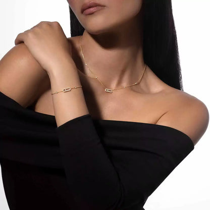 [Royal Jewellery]Move Uno Diamond Bracelet