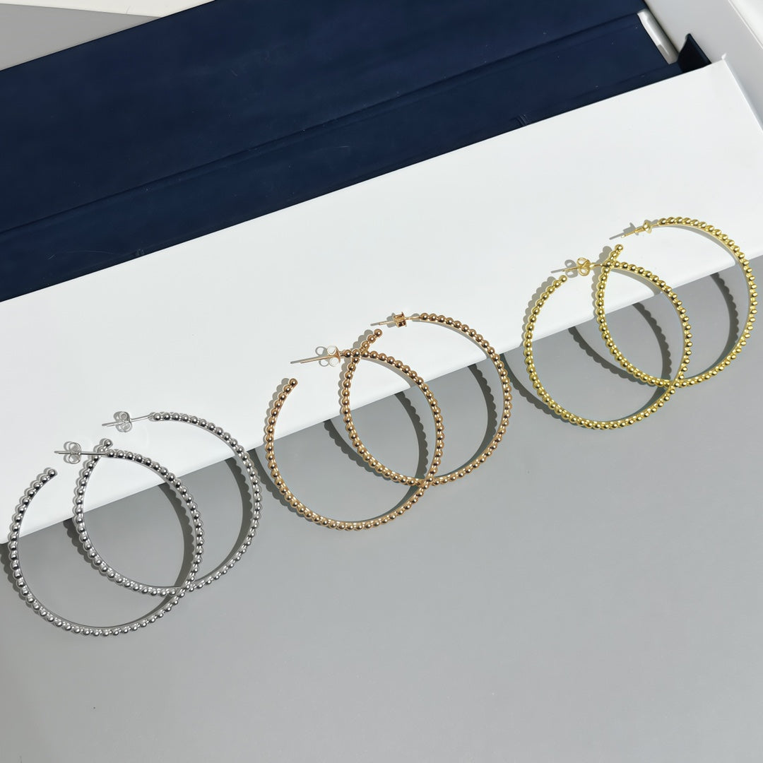 [Royal Jewellery] SMOOTH BEAD STUD EARRINGS